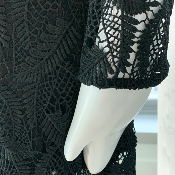 Maje Long Black Lace Gown - Worn twice - Picture 9 of 16